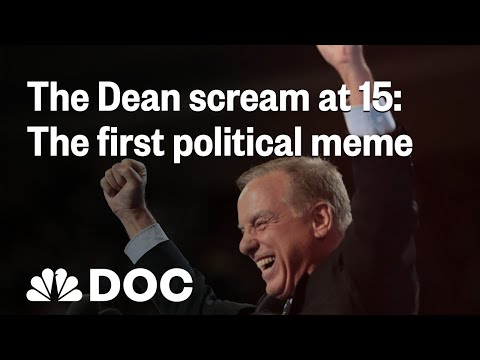 The Howard Dean Scream At 15: The First Political Meme | NBC News