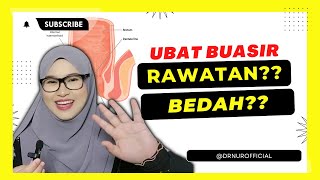 UBAT BUASIR [Hemorrhoid] - Rawatan Buasir & Cara Hilangkan Buasir Berdarah! WAJIB TAHU!