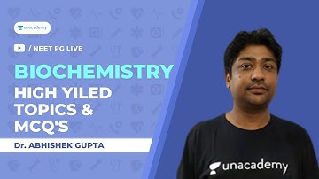 MCQ and High Yield Topics in Biochemistry Episode 2 | Dr. Abhishek Gupta