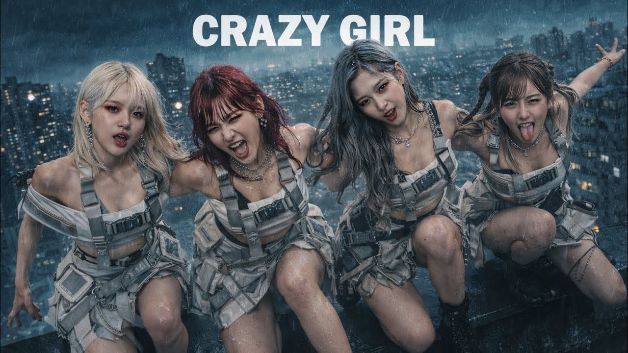 CRAZY GIRL (미친 소녀) – Fierce Hip-Hop K-Pop | Powerful Girl