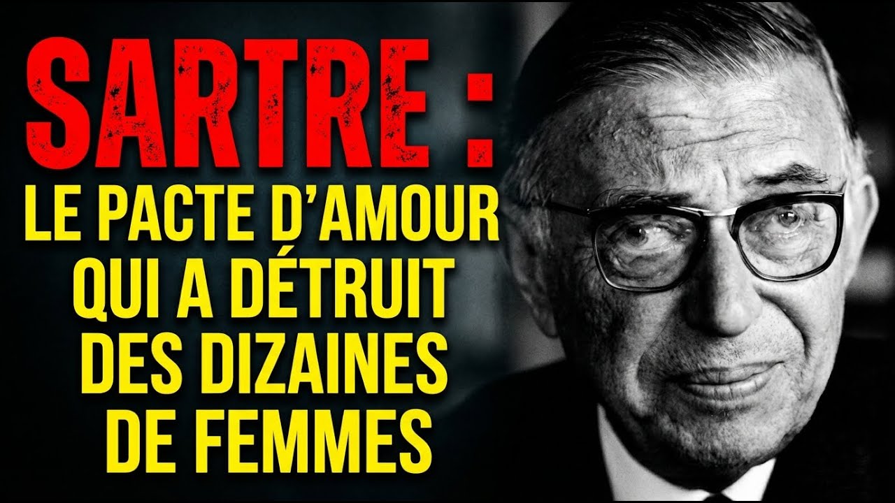 SARTRE : LE PACTE D’AMOUR QUI A DÉTRUIT DES DIZAINES DE FEMMES