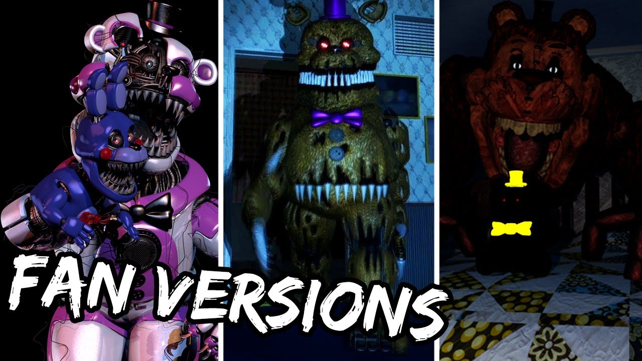 Scariest Five Nights At Freddy's Animatronics