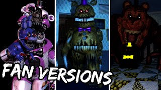 Top 10 Scary FNAF Alternate Versions of Animatronics - Part 4 | Marathon