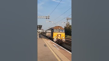 57312 dragging heathrow express class 387s pass burnham