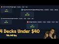 Battle on a Budget! 4 Decks Under $40