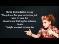 Paramore Fast in my car Lyrics
