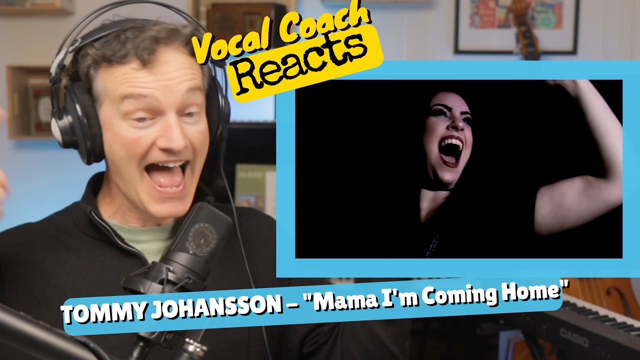 Реакция преподавателя вокала — Томми Йоханссон «Mama I'm Coming Home» (кавер OZZY)