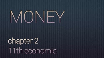 11th economic chapter 2 money exercise