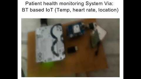 IoT based patient health monitoring System using Arduino