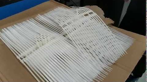 China Sunbun 288T High speed plastic nylon cable tie making injection molding machine for bangladesh