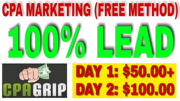 How to make FREE LEAD on Cpagrip (step by step) CPA Marketing #cpamarketing #cpagrip#makemoneyonline
