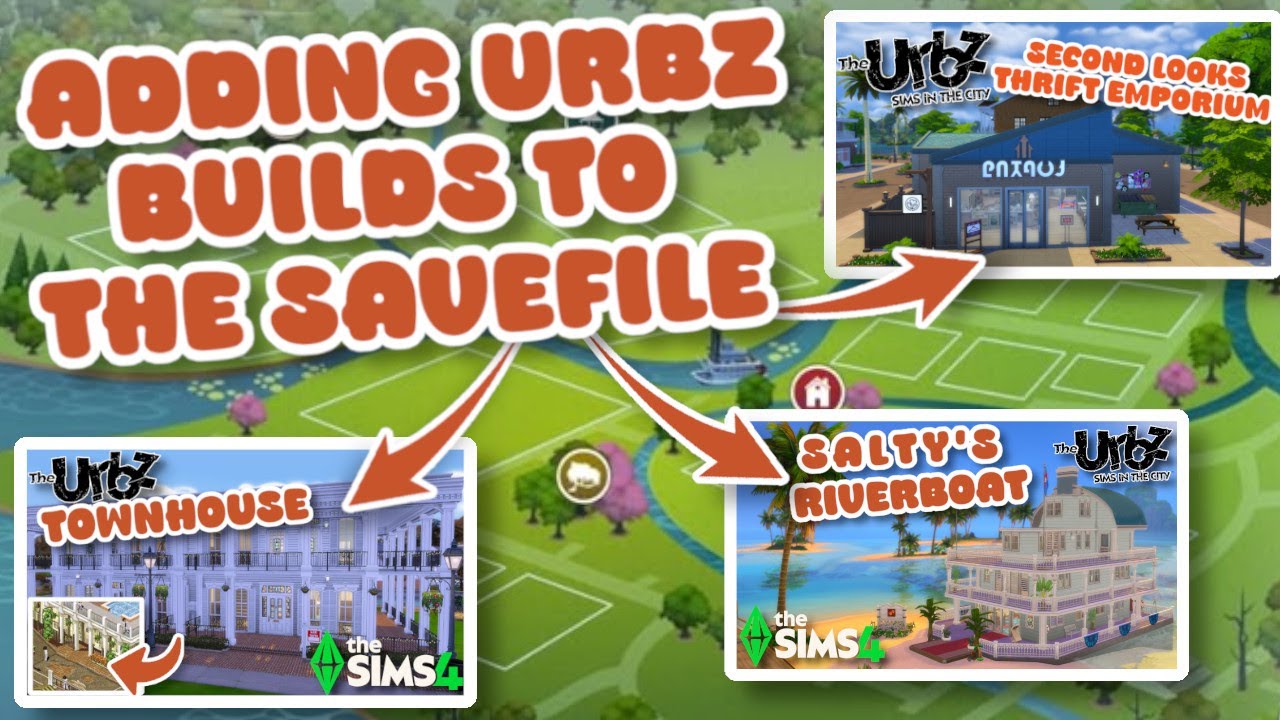 Starting to Add Urbz DS Builds to my Save file!! | Planning Zella's Save file (Part 7) | The Sims 4