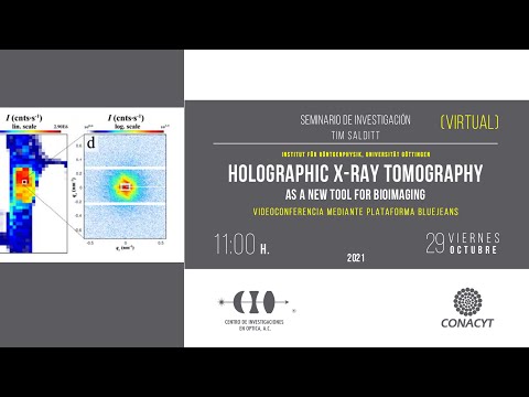 Seminar Holographic X Ray Tomography As A New Tool For Bioimaging Professor Tim Salditt