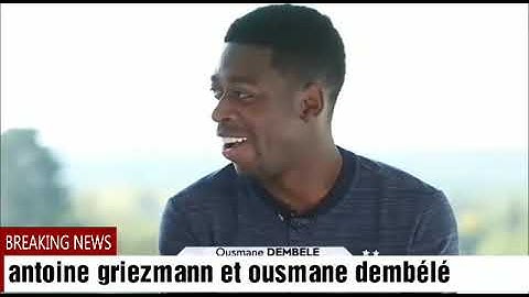 Griezmann et  Dembélé l'interview la plus drôle du foot français