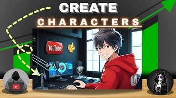How to make ANIMATED Character and AVATAR @TubeSenseiofficial  🔥 ANIMATED AVTAR@techitbroo