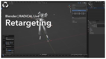 Blender | RADiCAL Live - Retargeting your Rigs with RADiCAL motion data