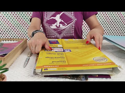 ASMR Paper Sorting & Opening Mail • No Talking