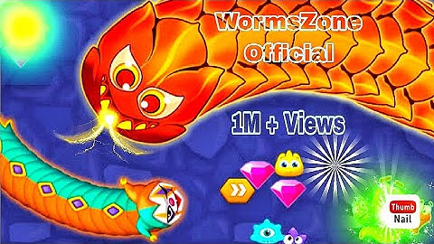 #1 ~ WormsZone Best Gameplay 🤣😱 top-1 #games #snake #trending #gamingvideos