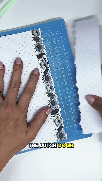 How to Create Dutch Doors in Your Journal