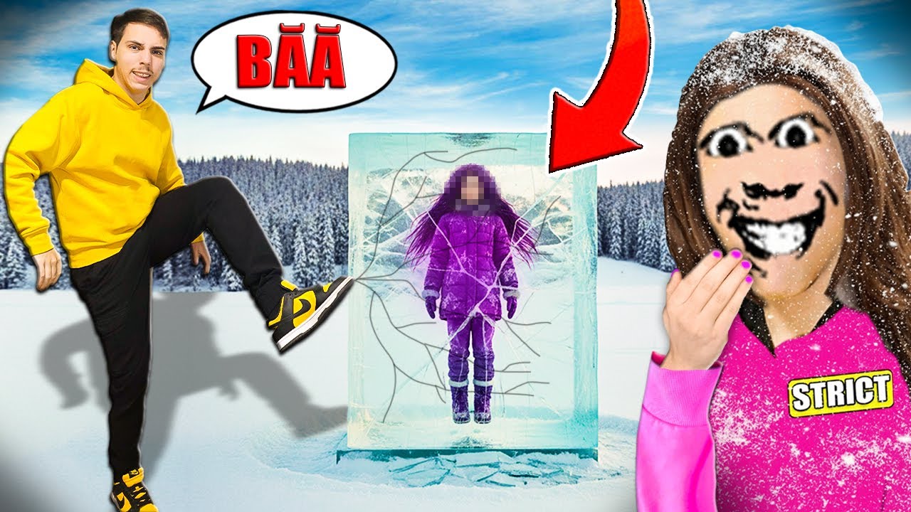 Era sa MOARA de FRIG.. 🥶 Sunt -100 GRADE !