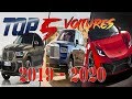 Top 5 des voitures sorties 2019  2020