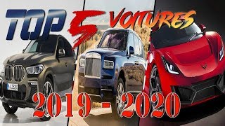 TOP 5 DES VOITURES SORTIES 2019 - 2020 TOP 5 DES VOITURES SORTIES 2019 - 2020