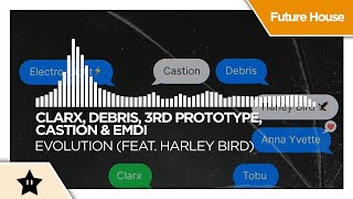 Clarx, Debris, 3rd Prototype, Castion & Emdi - Evolution (Feat. Harley Bird) {8K Video}