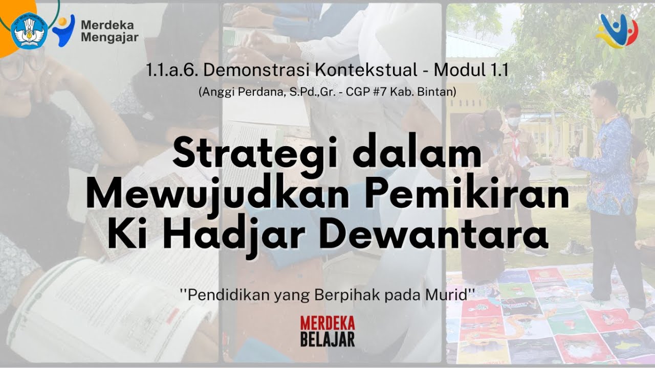 Demonstrasi kontekstual 1 1 a 6 modul 1 1 pendidikan yang