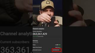 MrBeast Shows His YouTube Revenue