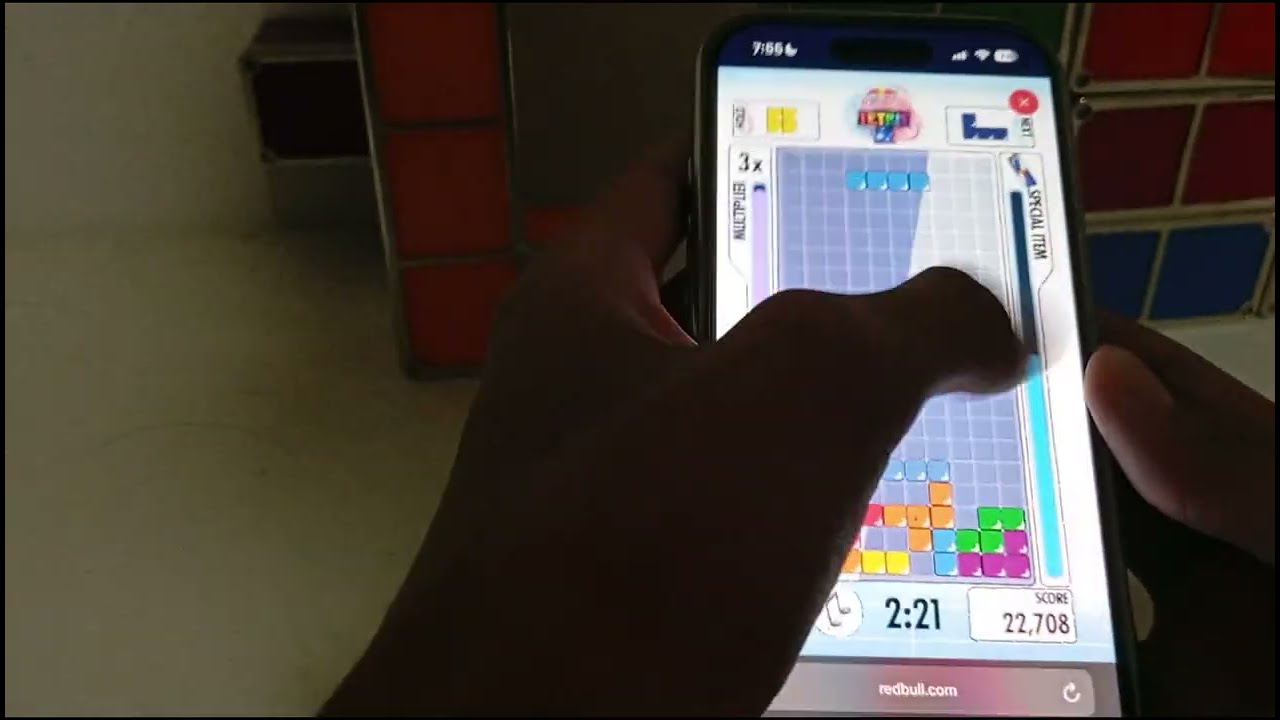 Red Bull Tetris - 359,594 by me with handcam (OBSOLETE)