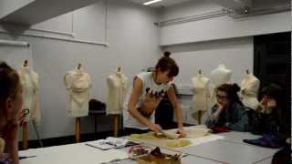FASHION FRIDAY: Basic pattern cutting with Tamsin Sarah Weston, part 1