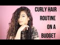 Curly/Wavy Hair Routine on a Budget 2020 | INDIAN Curly Hair | Beginner Friendly