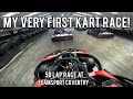 My very first kart race was aggressive fun and a man was angry