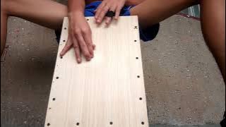 Killing me softy by Joseph Vincent (cajon cover by KTJAVIER)