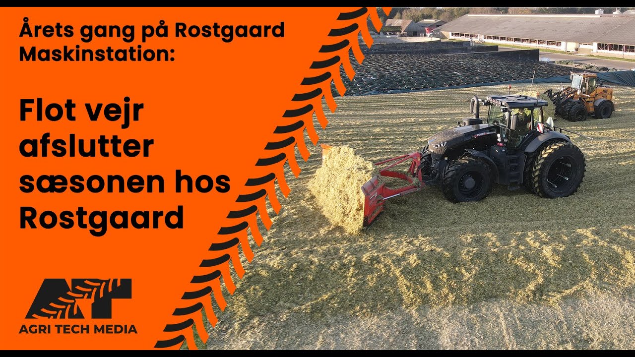 🇩🇰 Rostgaard Maskinstation 2024 - Afsnit 8: Flot vejr afslutter sæsonen hos Rostgaard
