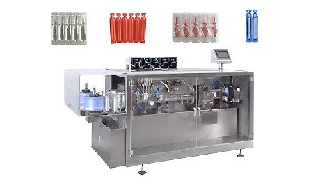 GGS-118 Autoamtic Plastic Ampoule Filling Packing Machine