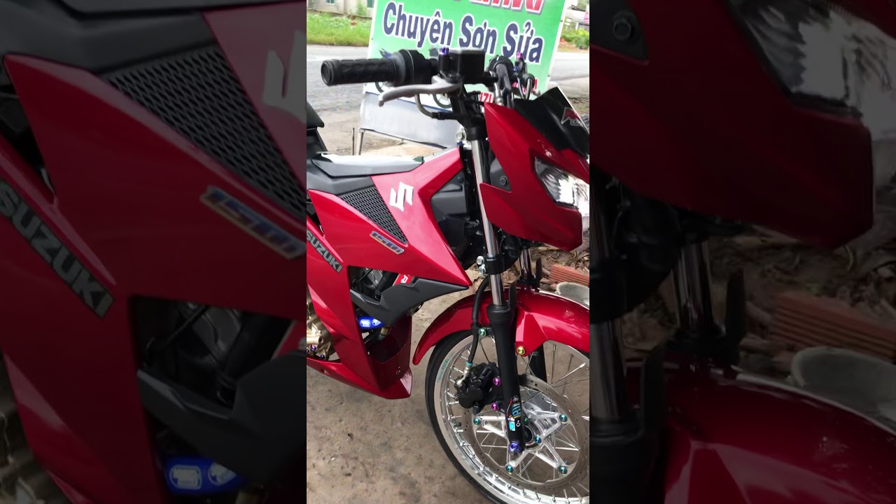 Satria này gọi là pô xăng lửa thả lòng 68 thì đúng hơn! Ổn định!