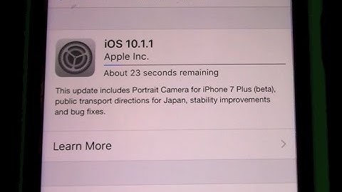 How to Update iPhone 7 to iOS 10.1.1 over WiFi