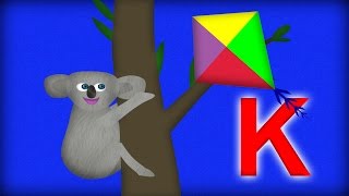 Videos For Babies And Toddlers: Learn The Letter K With Kites And Koalas!