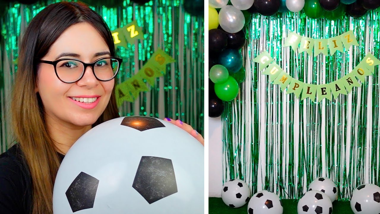 COMO HACER UN ARCO DE GLOBOS - decoracion cumpleaños - guirnalda