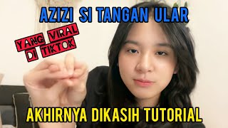 Azizi Tutorial Tangan Ular Viral | Zee JKT48 Live Showroom 5-8-2021