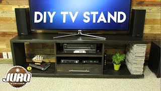 DIY TV stand with Oslo Quickdeco Peel n' Stick Stone | How to | JURO Workshop