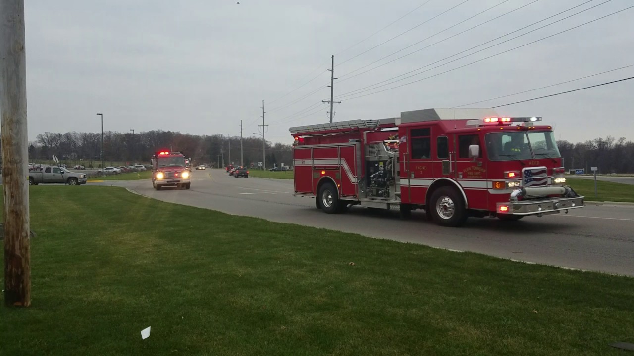 Fire Trucks Parade for Toys for Tots - YouTube