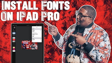 Install Fonts On iPad Pro