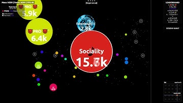 Agar.io - Duo Takeover w/Fabinho #22