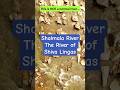 A river where 1000 Shiva Lingas, a unique pilgrimage spot