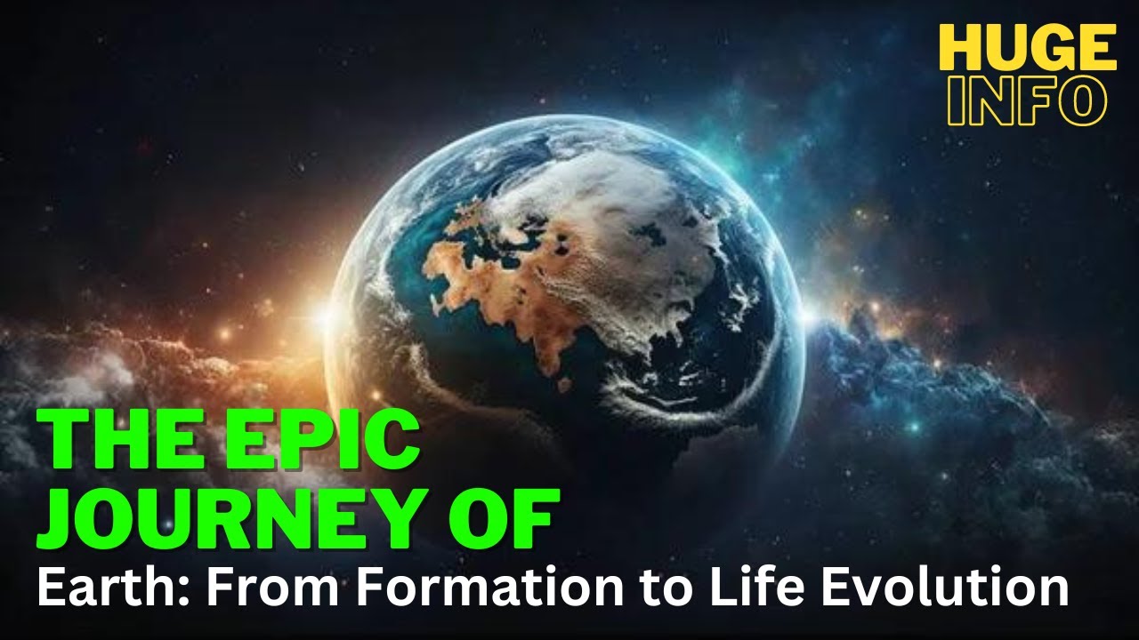 "The Epic Journey of Earth: From Formation to Life Evolution 🌍 "# ...