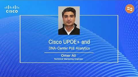 Cisco UPOE+ and PoE Analytics