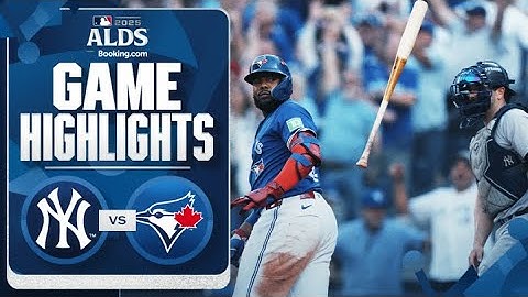 Yankees vs. Blue Jays ALDS Game 2 Highlights (10/5/25) | MLB Highlights