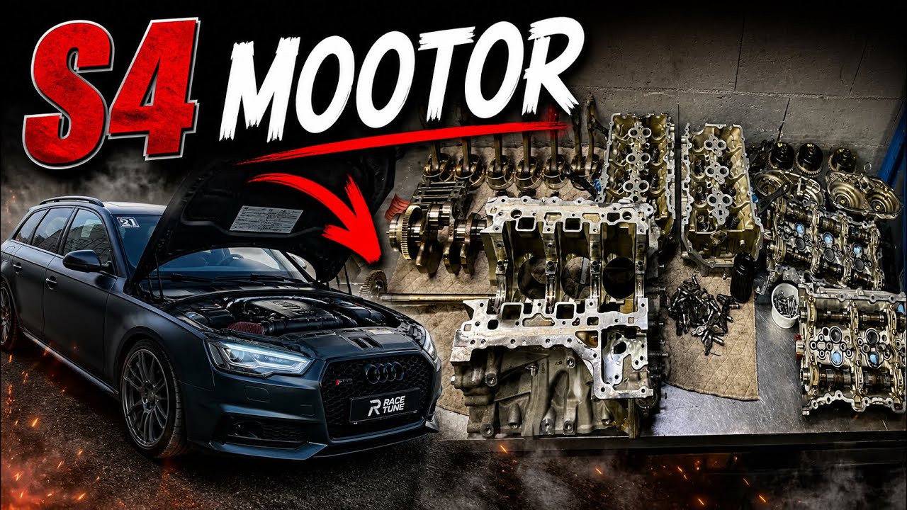 Audi S4 mootor